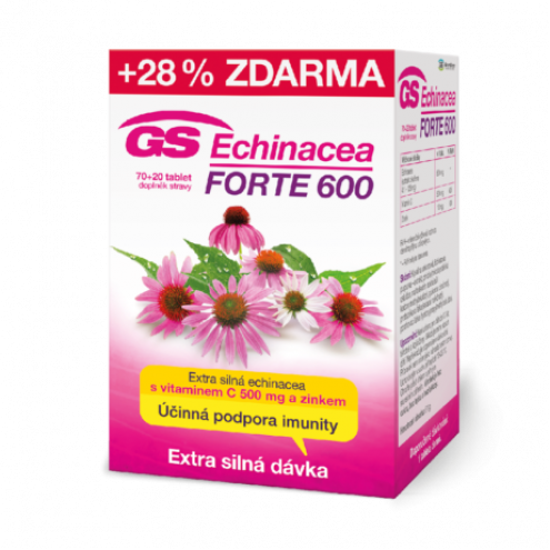 GS Echinacea forte 600, 70+20 tablet